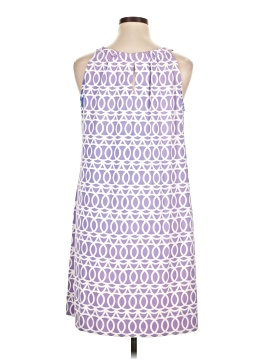anthony's resort wear dresses Anthonys Resort Wear Shift Dress Size L Geometric Print Peach