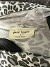Free Kisses Animal Print Silver Pullover Sweater Size L - photo 4