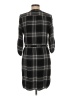 Spense 100% Rayon Plaid Black Casual Dress Size 8 - photo 2