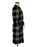 Spense 100% Rayon Plaid Black Casual Dress Size 8 - photo 4