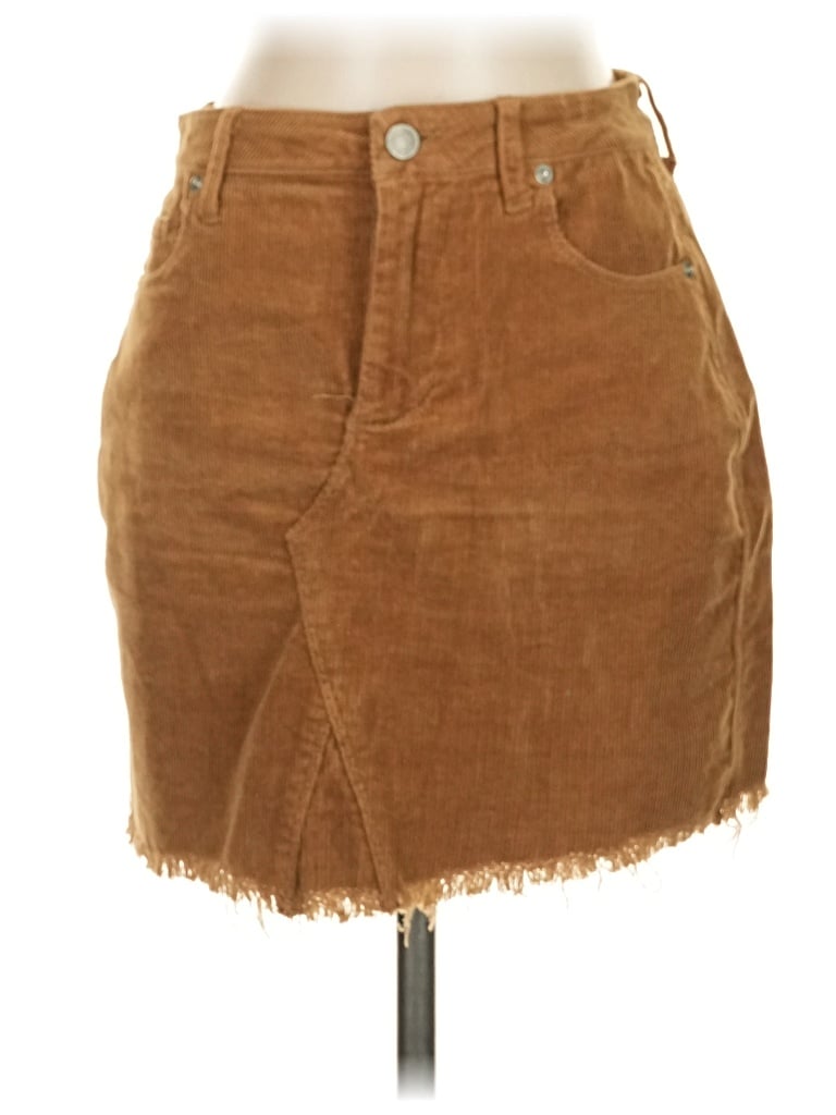 Pre-owned Love Tree Casual Skirt In Brown