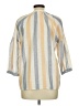 MKT Studio Stripes Yellow 3/4 Sleeve Button-Down Shirt Size EU (FR) 38 / US 6 - photo 2