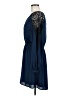 Express 100% Polyester Blue Casual Dress Size M - photo 5