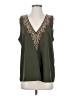 Unbranded Green Sleeveless T-Shirt Size S - photo 1