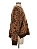 étophe studios 100% Acrylic Animal Print Brown Pullover Sweater Size S - photo 4