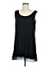 Logo Layers Black Sleeveless Top Size M - photo 1