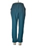 Shein 100% Acrylic Color Block Teal Track Pants Size 8 - 10 - photo 2