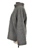 Gap 100% Polyester Tweed Gray Turtleneck Sweater Size L - photo 5