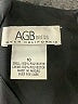 AGB 100% Polyester Solid Black Cocktail Dress Size 10 - photo 7