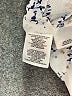 Nine West Blue White Short Sleeve Blouse Size L (estimated) - photo 8