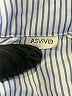 Assorted Brands 100% Polyester Stripes Blue 3/4 Sleeve Blouse Size S - photo 7