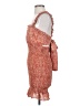 Almost Famous 100% Polyester Orange Cocktail Dress Size S - photo 5
