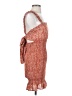 Almost Famous 100% Polyester Orange Cocktail Dress Size S - photo 4