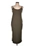Flounce Brown Casual Dress Size 10 - photo 1