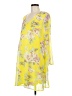 Pink Blush 100% Polyester Yellow Casual Dress Size M - photo 1