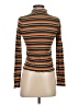 Gaze Brown Long Sleeve Top Size S - photo 2