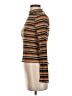 Gaze Brown Long Sleeve Top Size S - photo 5