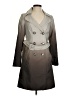 The Limited 100% Polyester Gray Trenchcoat Size XS - photo 1