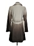 The Limited 100% Polyester Gray Trenchcoat Size XS - photo 2