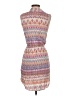 Renee C. Print Tan Casual Dress Size S - photo 2