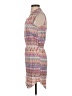 Renee C. Print Tan Casual Dress Size S - photo 5