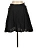 Ecote 100% Rayon Solid Black Casual Skirt Size 4 - photo 1