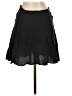 Ecote 100% Rayon Solid Black Casual Skirt Size 4 - photo 2