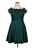 City Studio Teal Cocktail Dress Size 14 - photo 1