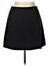 Aqua Solid Black Casual Skirt Size L - photo 1