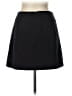Aqua Solid Black Casual Skirt Size L - photo 2
