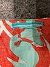 Unbranded Print Orange Casual Dress Size L (estimated) - photo 7