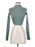 Shein 100% Polyester Teal Turtleneck Sweater Size 2 - photo 1