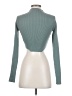 Shein 100% Polyester Teal Turtleneck Sweater Size 2 - photo 2