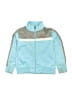 Nike 100% Polyester Color Block Blue Track Jacket Size 5 - photo 1