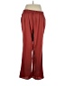 Midnight Velvet 100% Polyester Solid Red Casual Pants Size 1X - photo 2