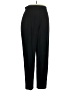 Valerie Stevens Solid Black Casual Pants Size 14 - photo 1