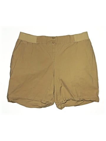 Avenue Khaki Shorts (view 1)