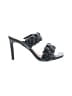 Rampage Black Sandals Size 7 1/2 - photo 1