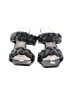 Rampage Black Sandals Size 7 1/2 - photo 2