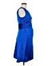 David's Bridal 100% Polyester Blue Cocktail Dress Size 6 - photo 4