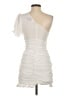 Hello Molly 100% Polyester White Cocktail Dress Size 4 - photo 2
