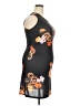 Unbranded Graphic Black Cocktail Dress Size 3X - photo 4