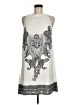 Unbranded 100% Polyester Paisley Ivory Casual Dress Size M (estimated) - photo 1