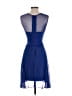 BCBGMAXAZRIA Color Block Blue Cocktail Dress Size 2 - photo 2