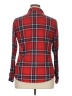 Bobbie Brooks 100% Polyester Plaid Red Long Sleeve Blouse Size XL - photo 2