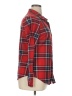 Bobbie Brooks 100% Polyester Plaid Red Long Sleeve Blouse Size XL - photo 4