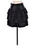 idem ditto Solid Black Faux Leather Skirt Size S - photo 1