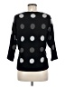 Charter Club Polka Dots Black Pullover Sweater Size M - photo 2