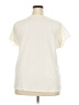 Torrid Ivory Short Sleeve Blouse Size 2X Plus (2) - photo 2