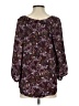Fun2Fun 100% Polyester Burgundy 3/4 Sleeve Blouse Size 4 - photo 2